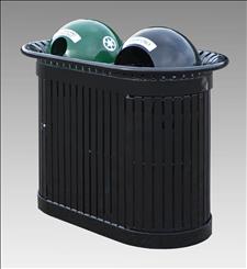 2817-22 Renaissance Litter/Recycling Container