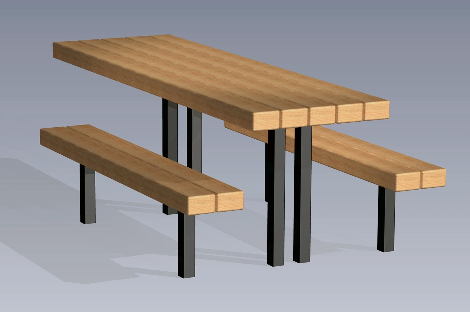 Carter pasacables mesa bench Kubika/Link/Forest