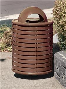 2629-DT Litter Container, Side Empty, Dome Top