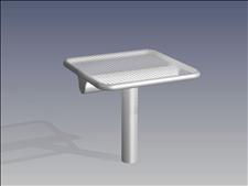 2942-3030 Profile Square Table with Center Support