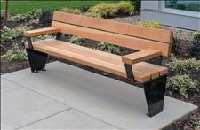 2013-6 Diller Bench with Armrests, U.S. Patent D812,924